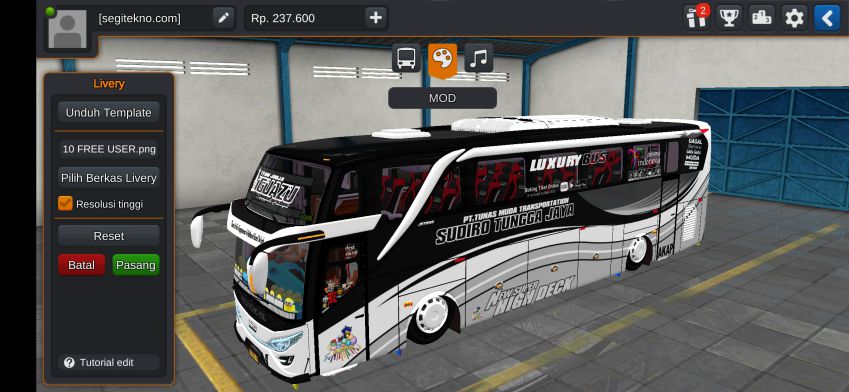 Mod Bussid STJ Jetbus 2