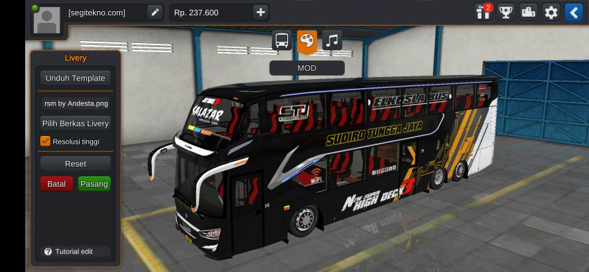 Mod Bussid STJ XDD