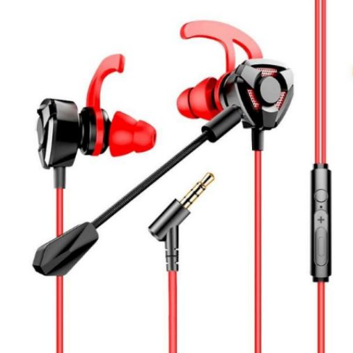 Earphone PUBG Mobile & FF Taco TA-03 Red