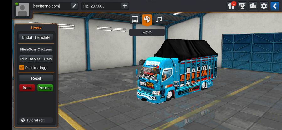 Trcuk Bos Cilik