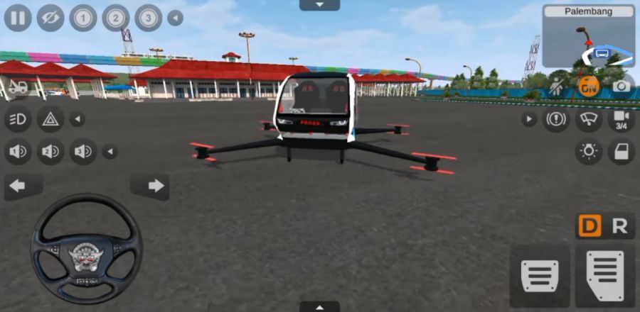Mod Bus Simulator Indonesia Taxi Drone