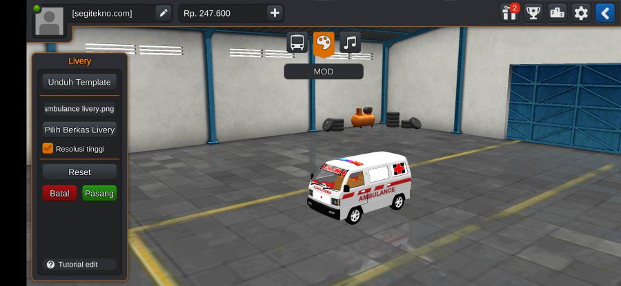 Angkot Ambulance Mobil Carry