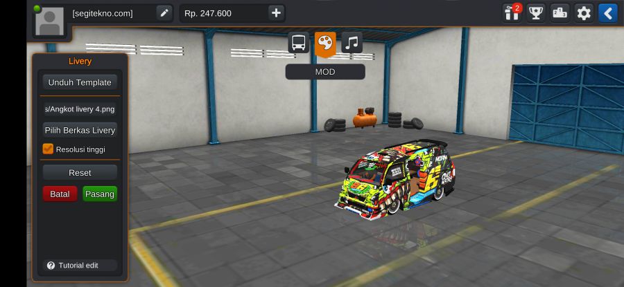 Mod Bussid Angkot Modif Mobil Carry