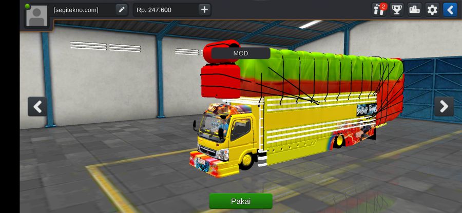 Truk Sulawesi Canter Over Load