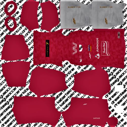 Kit DLS Persija Jersey Kandang Piala Menpora