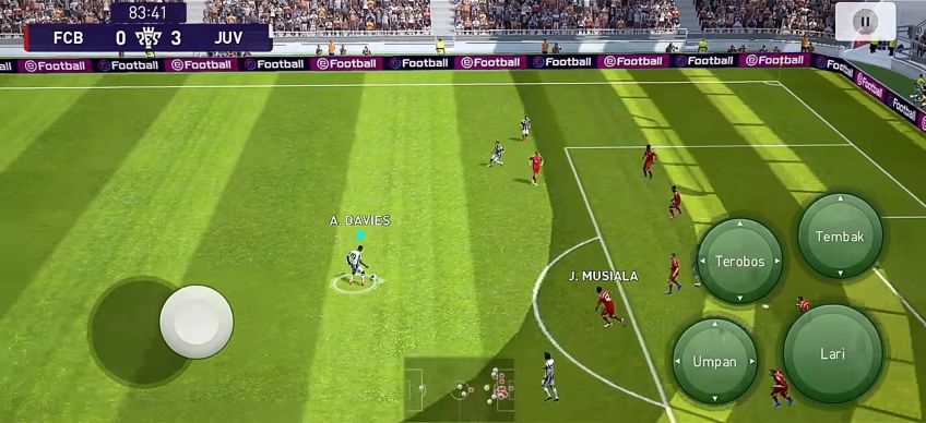 PES Mobile vs FIFA Mobile Segi Tampilan Game