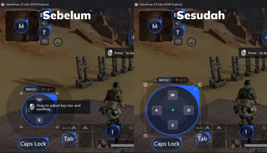 setting tombol apex legends emulator