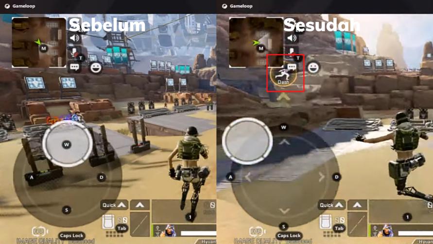 keymaping emulator apex legends mobile di pc