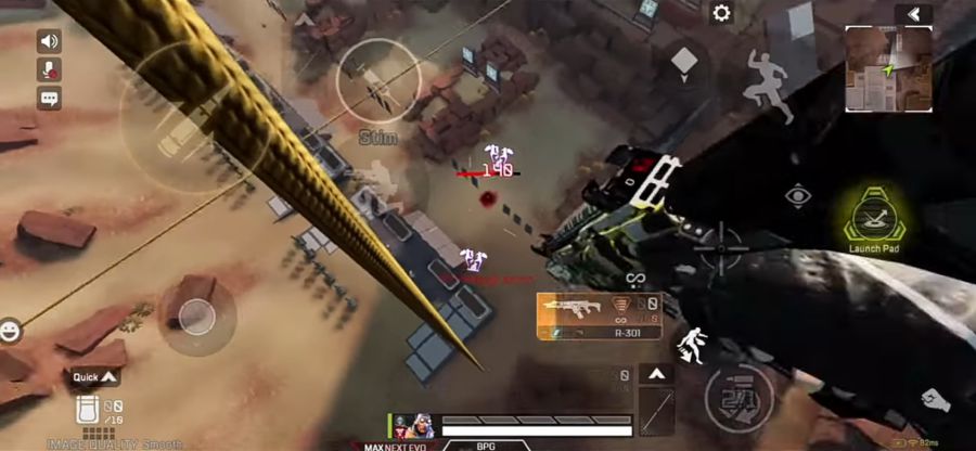 pergerakan no recoil