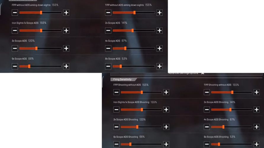 Settingan Sensitivitas 4 Jari Apex Legends Mobile
