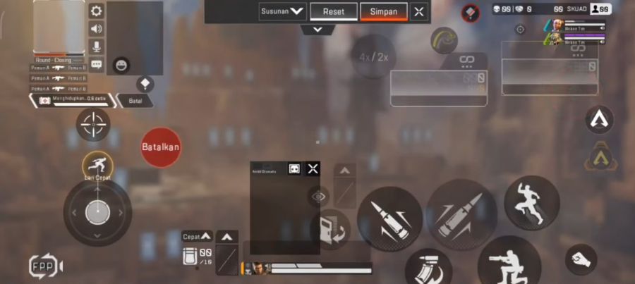 Settingan Layout Apex Legends Mobile Pemula