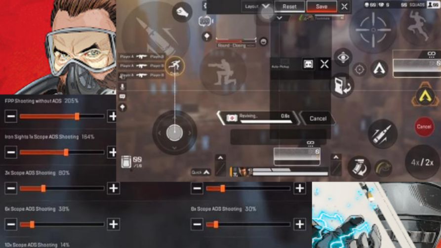 Tips Trik Main Apex Legends Mobile Dengan Mengatur Sensitivitas dan Layout