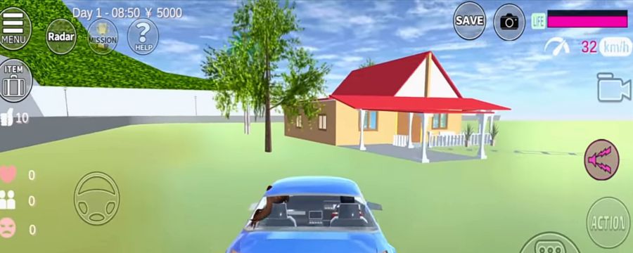 Id Sakura School Simulator Rumah Ehsan Upin Ipin