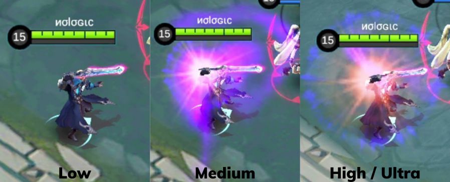 Perbandingan Grafik Mobile Legends