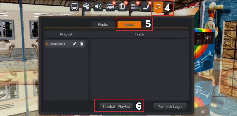Menambahkan Musik di Bussid