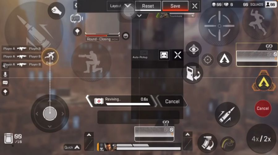 Settingan Kontrol Apex Legends Mobile