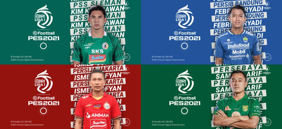 Tampilan Patch PES Mobile BRI Liga 1