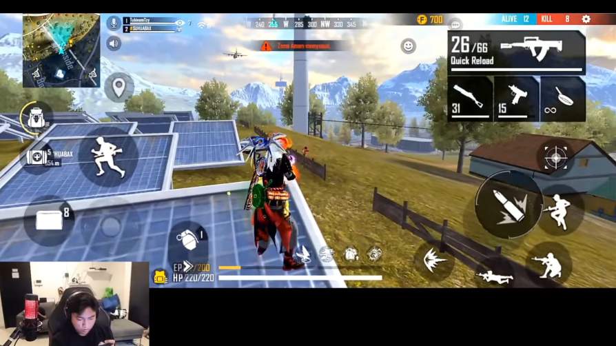 ID Youtuber FF Evos Street 