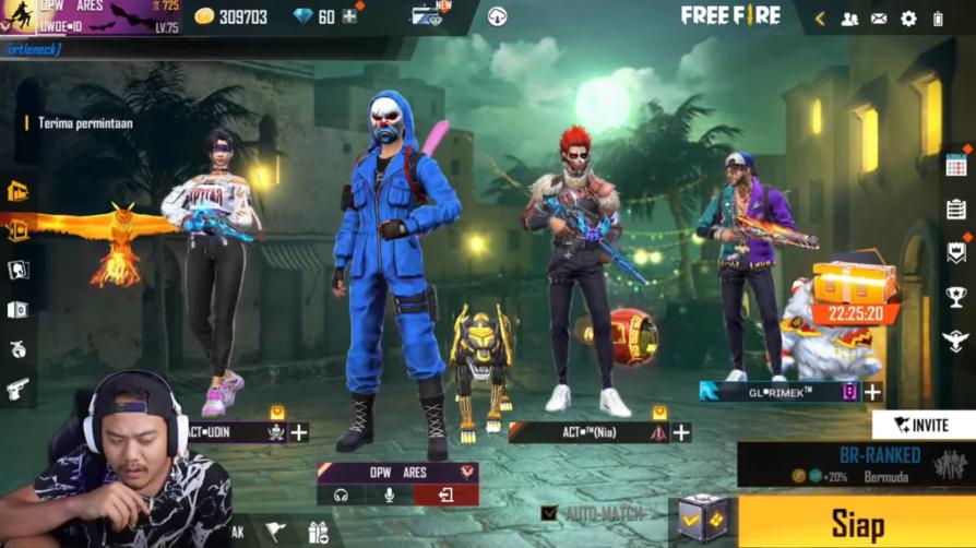 kumpulan id pro player free fire