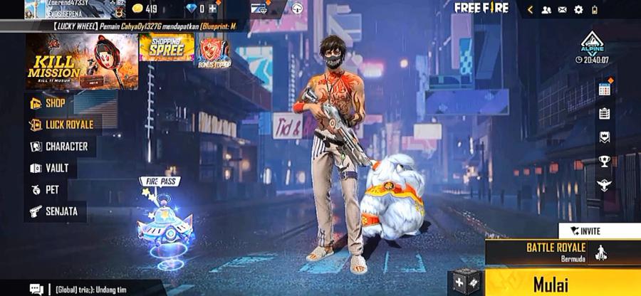 ID Free Fire Pro Player Indonesia dan Luar Negeri