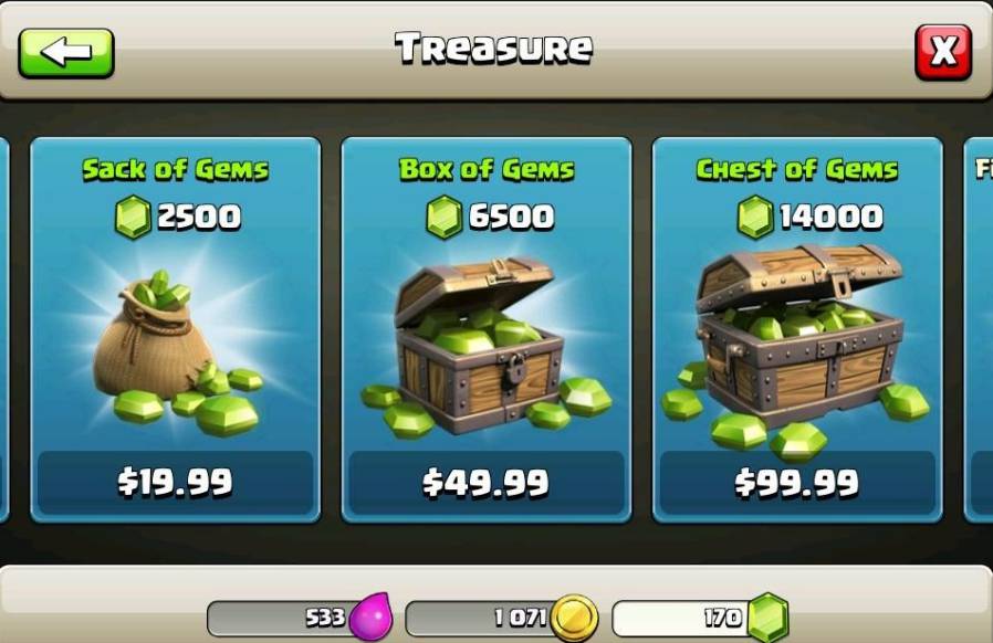 Kode Redeem Gem COC