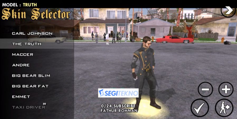 Fitur GTA SA Lite Mod FF