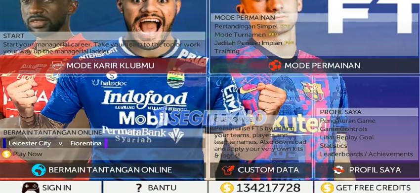 Cara Pasang FTS 22 BRI Liga 1