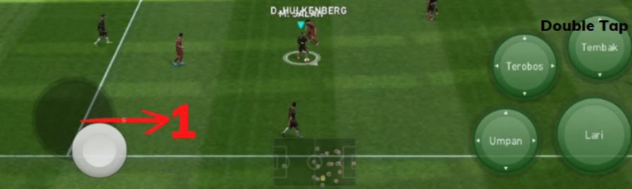 Cara Melakukan Rising Shot PES Mobile