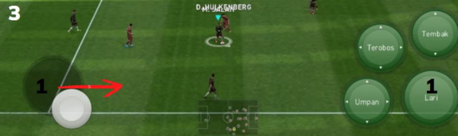 Tutorial Skill Scotch Move PES Mobile