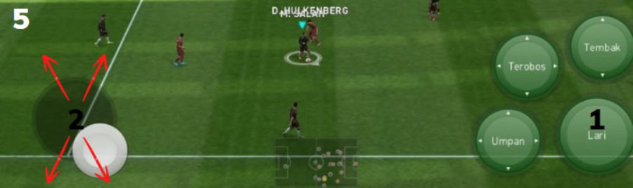 Tutorial Skill Ronaldo Chop PES Mobile