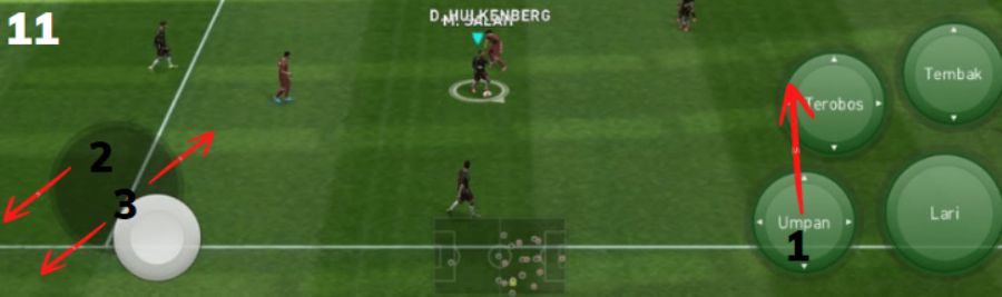Tutorial Skill Sombrero PES Mobile