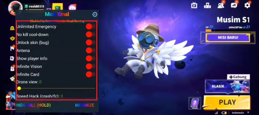 super sus mod menu apk