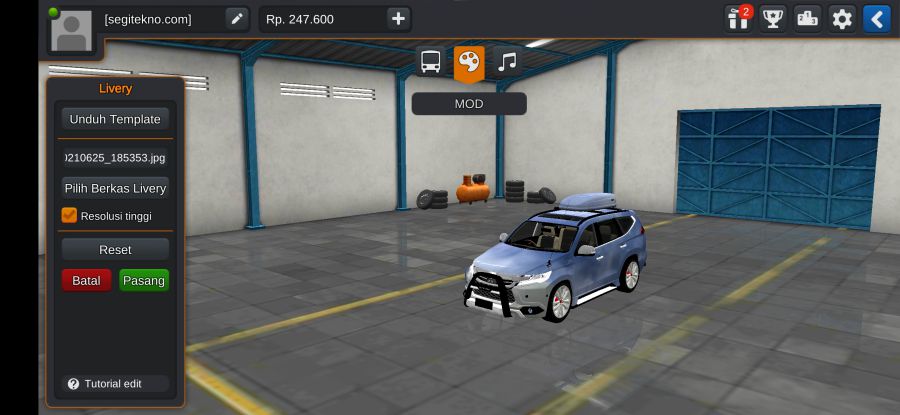 Download Mod Bussid Pajero Sport Dakkar