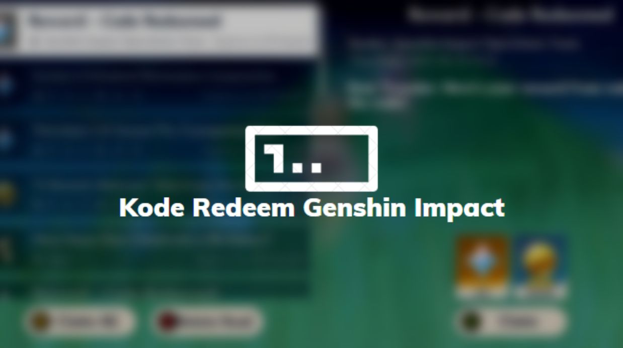 Kode Redeem Genshin Impact