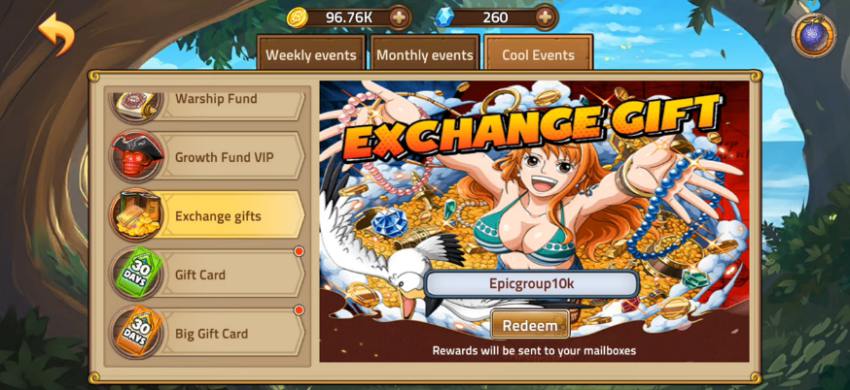 Cara Menukarkan Kode Redeem Epic Treasure