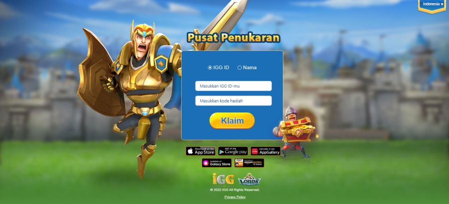 Cara Menukarkan Kode Redeem Lord Mobile di iOS
