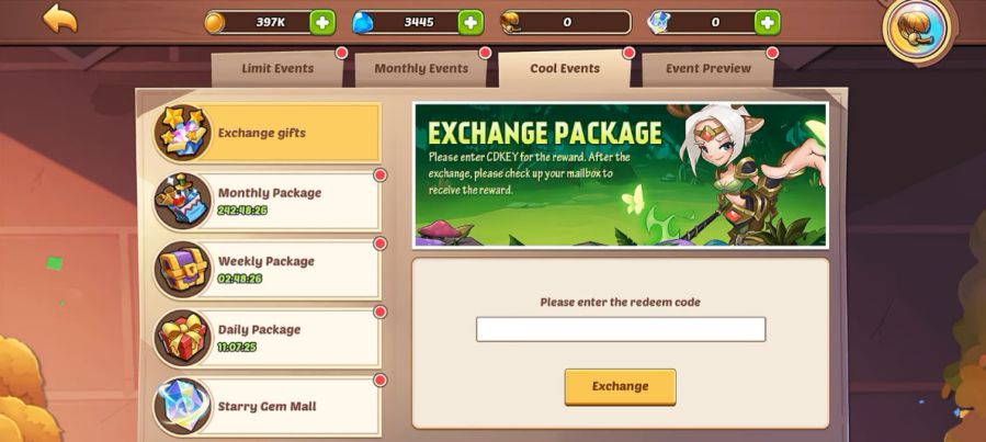 Cara Pakai Kode Redeem Idle Heroes