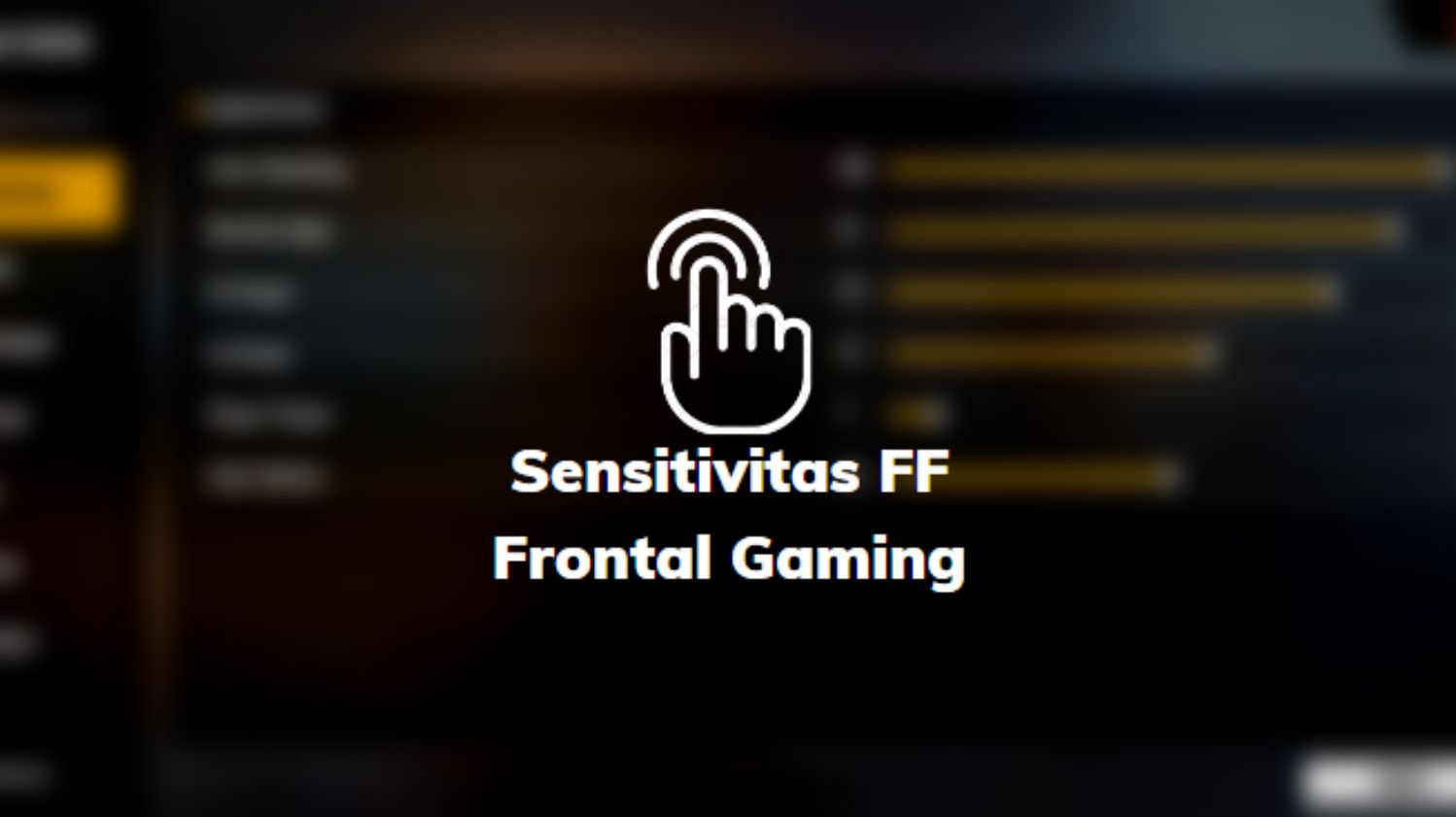 Sensitivitas FF Frontal Gaming