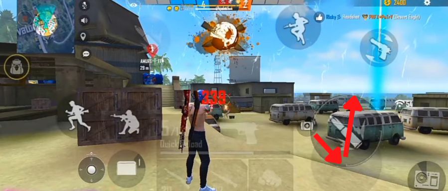 Cara Auto Headshot FF Desert Eagle