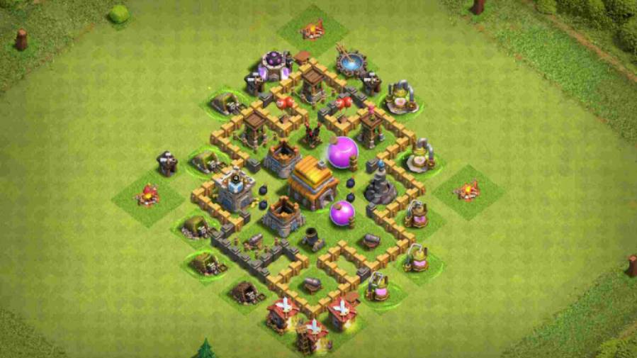 Base COC TH 5 Hybrid