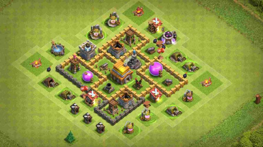 Base COC TH 5 Terbaik