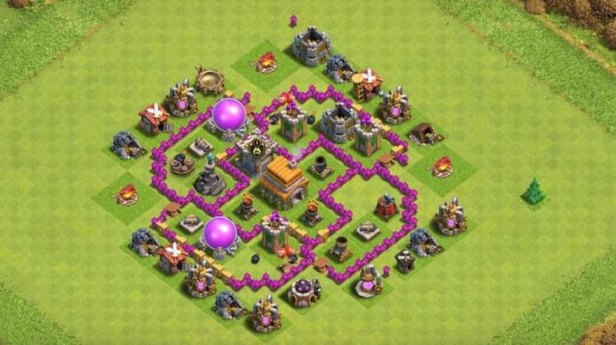 Base Anti 3 Star TH 6