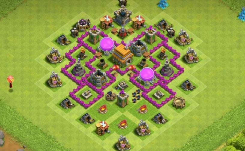 Base COC TH 6 Terbaik