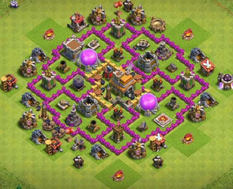 Base COC TH 7 Anti Rampok