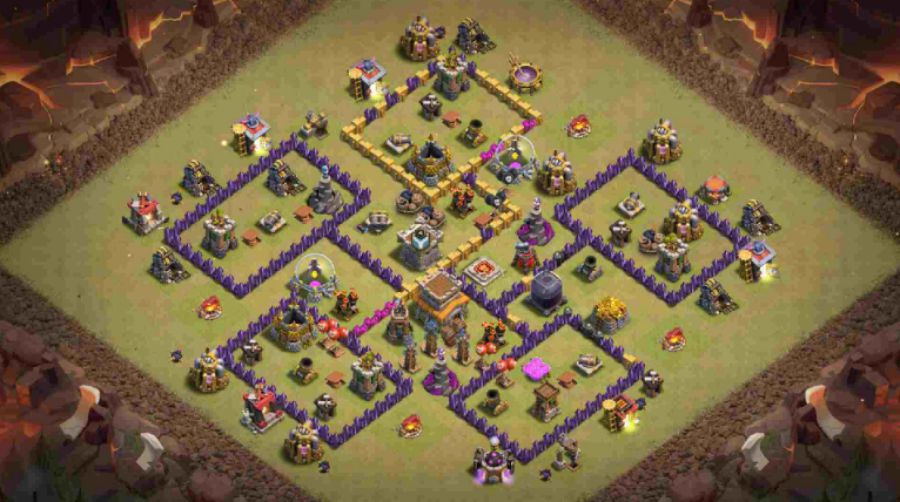 Base COC TH 8 War Terbaik