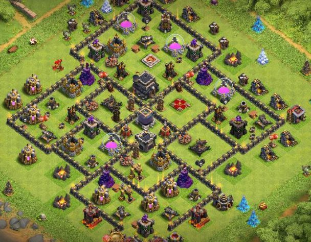 Base Hybrid COC Balai Kota Level 9