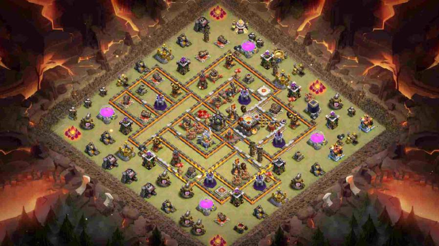 Base War COC TH 11
