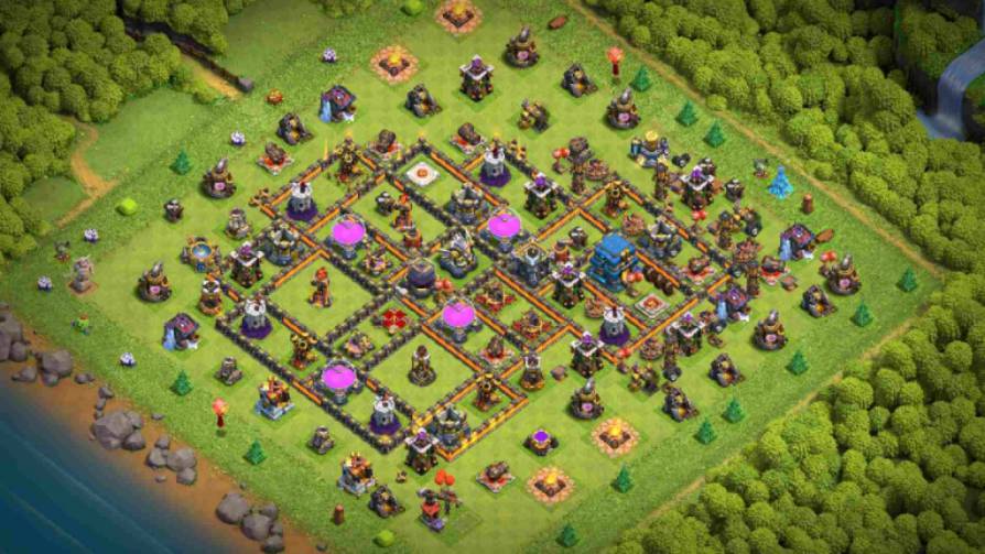 Base Farming COC TH 12 