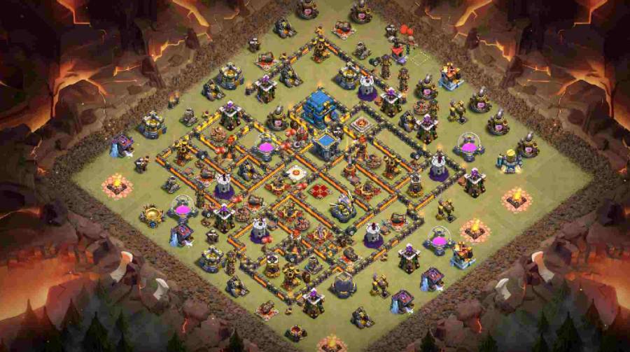 Base War COC TH 12 Terkuat