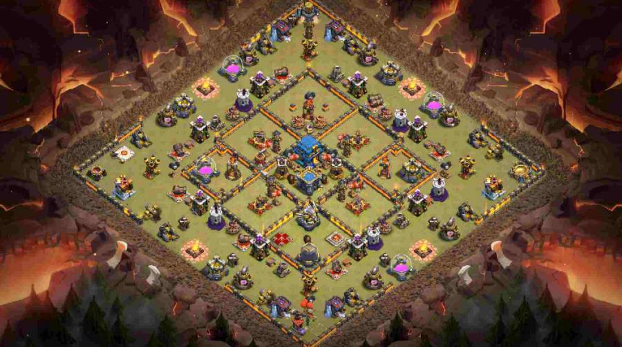 Base War COC TH 12